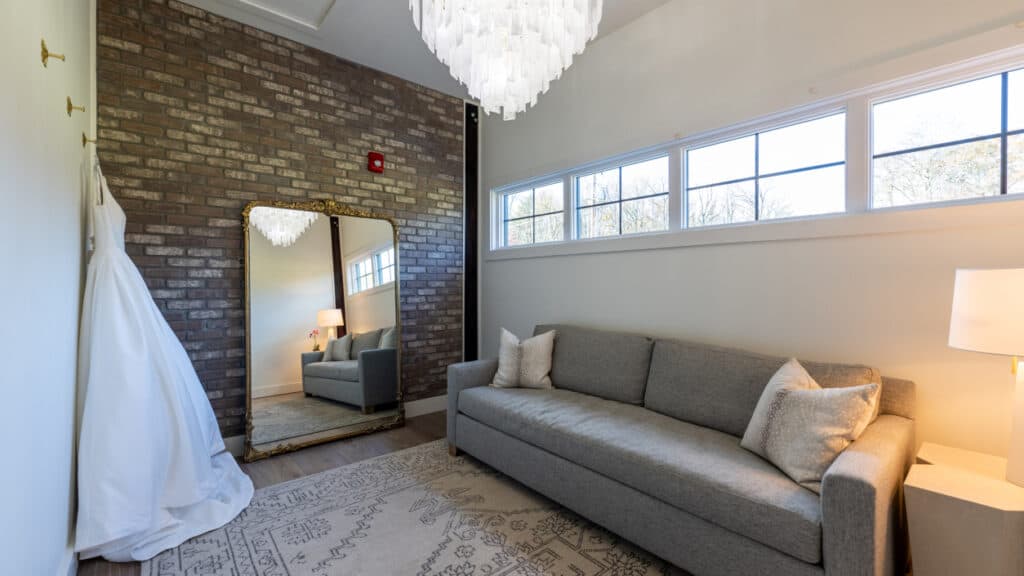 Vaulted Ceiling Exposed Beams Glass Bulb Chandelier