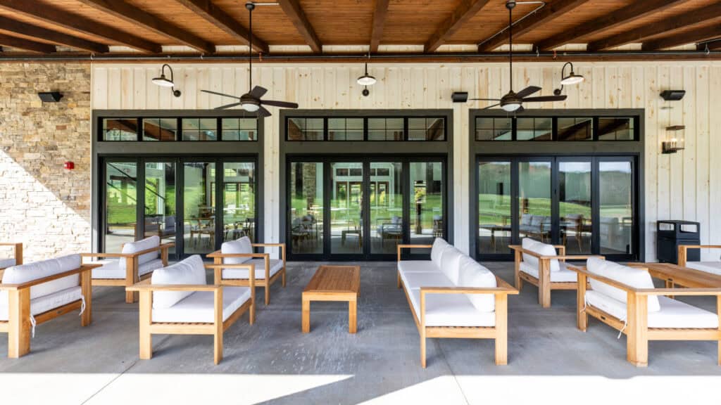 Exposed Timber Ceiling Event Hall