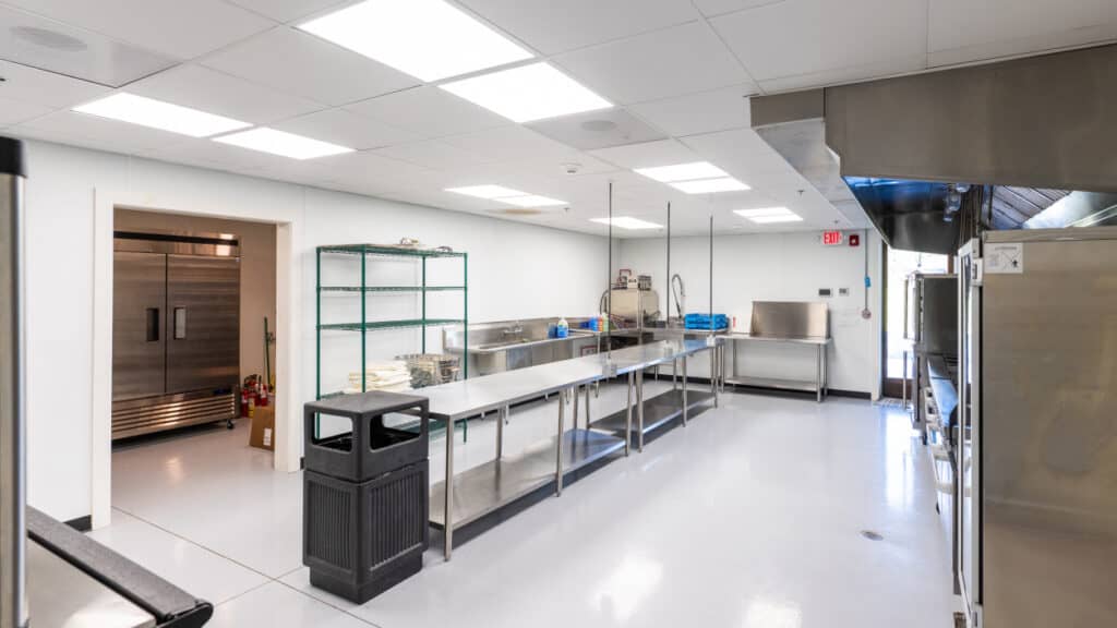 Modern Restroom Stalls Interior