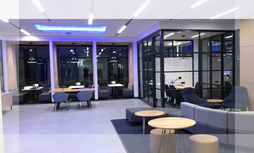 Chase Bank Interior Lounge Area 1