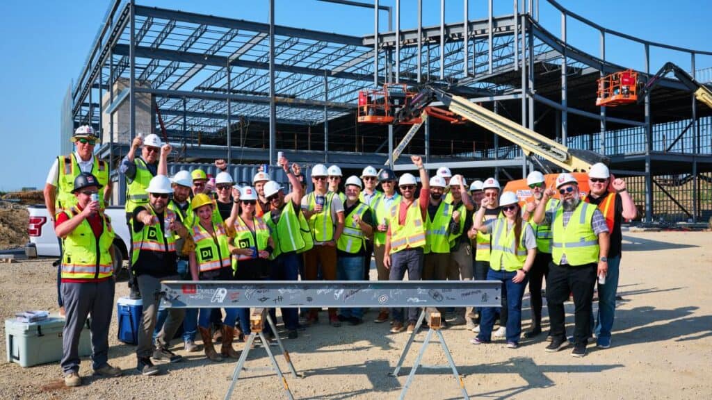 Atlas9 Construction Team Topping Out